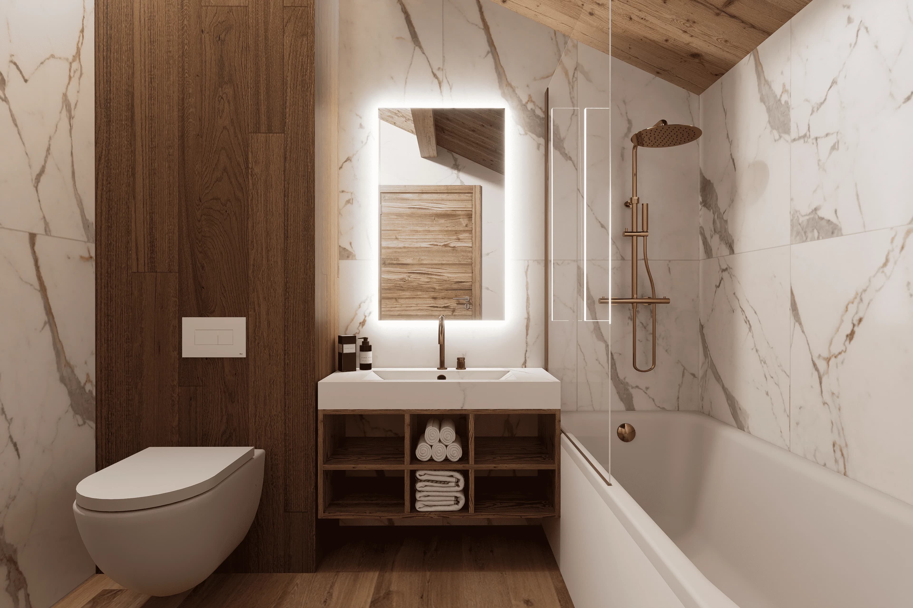 Salle de bain – carrelage haut de gamme