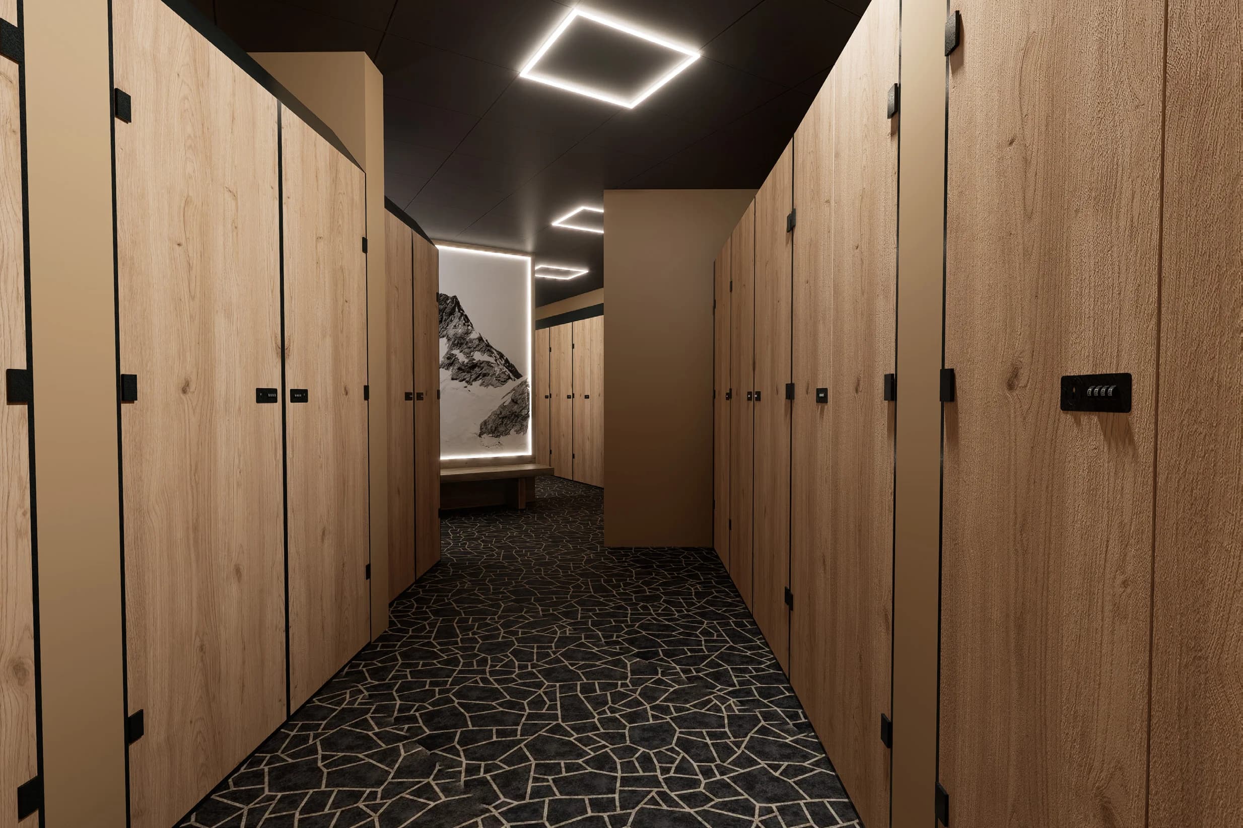 Ski-room – finitions qualitatives
